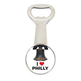 Philadelphia Pennsylvania Historical I Love Philly Souvenir Magnetic Bottle Opener