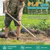 Berry&Bird Swoe Garden Hoe, 61.8'' Stainless Steel Long Handled 3