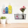 Storage Basket for Bath and Shower, Wall Iron Basket, Shower