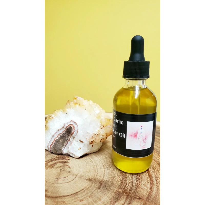 Chakra Onion / Garlic Thickening & Growth Hair Oil Treatment-Thinning