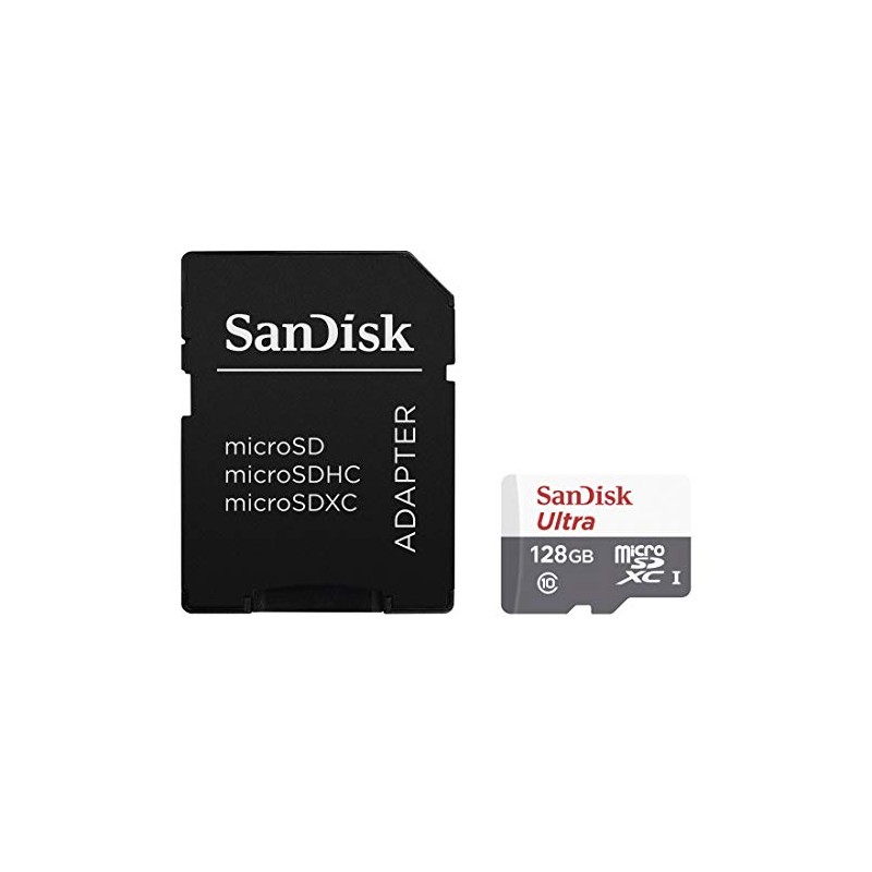 SANDISK Ultra Android microSDXC+SDAd 128GB C10