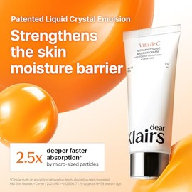 DearKlairs Crema Barrera Tonificante Vitamina 2.12 oz