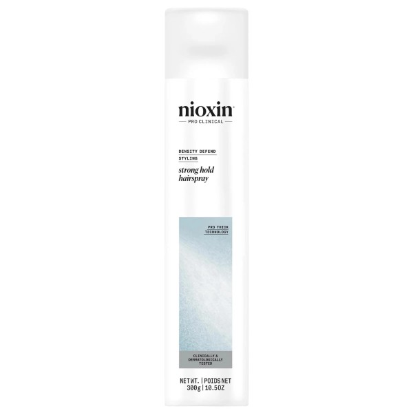 Nioxin DENSITY DEFEND STYLING Strong Hold Hairspray 10.5 oz /