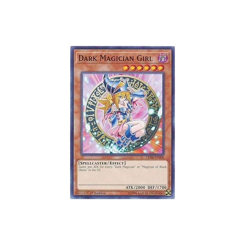 Dark Magician Girl - LED6-EN000 - Common - 1st Edition