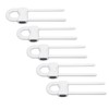 12PCS U Shaped Child Locks Safety Cabinet Childproof Latches for