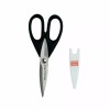 KITCHENAID STAINLESS STEEL KITCHEN SHEARS SCISSOR COMFORT GRIP HANDLE KAT351ASST