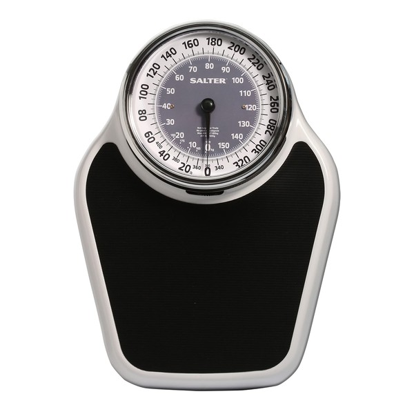 Salter Pro-Helix Professional Oversized Bathroom Scale with Black Vinyl Anti-Slip