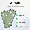 2 Pcs Galaxy S23 Back Cover Pre-Cut Sticker Tape Replacement,