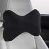 Bookishbunny 2pk Dog Bone Shaped Travel Neck Pillows with Washable