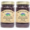 Amish Homemade Style Muscadine Jelly 2-19 Oz Reusable Jars All