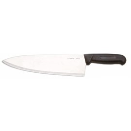10" Columbia Cutlery Commercial Chef/Cook Knife - Black Fibrox Handle - Razor Sharp and Dishwasher Friendly