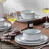 Ceramic Dinnerware Sets for 6, Onader Stoneware Plates and Bowls