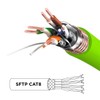 Duronic CAT8 GN 3 m Ethernet-Kabel | 40 Gbps Netzwerkabel