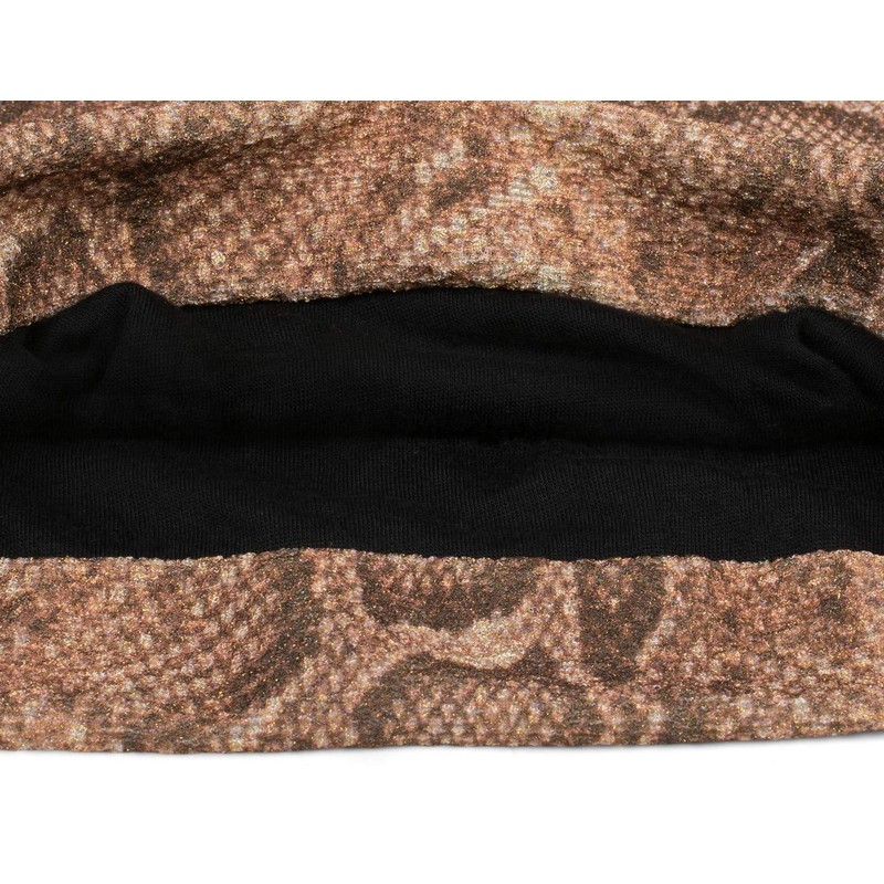 styleBREAKER 04024174 Women's Beanie Hat with Snake Python Pattern and