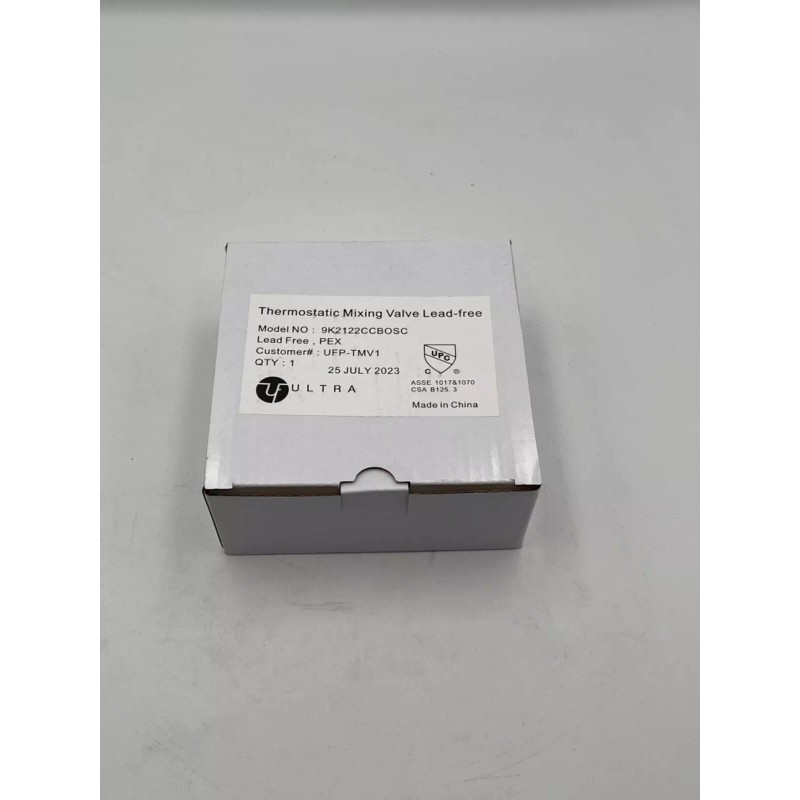 Edison Thermostic Mixing Valve 9K2122CCBOSC
