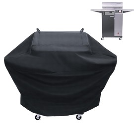 Grill Cover for Charbroil 22652143 Edge Electric Grill, 50 inch for Charbroil 2 Burner Grill, 600D Heavy Duty Waterproof Cover for CharBroil and Smokers Up to 49 Inches Wide