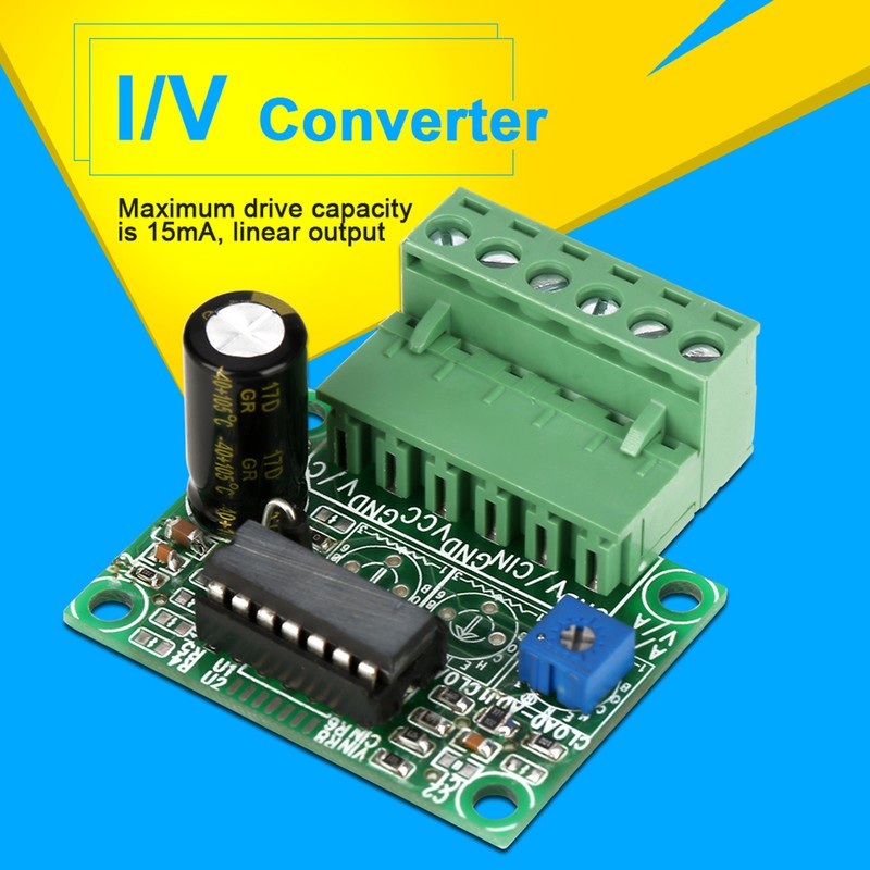 1pc 0-20mA to 0-5V Signal Conversion Module I/V Converter Current