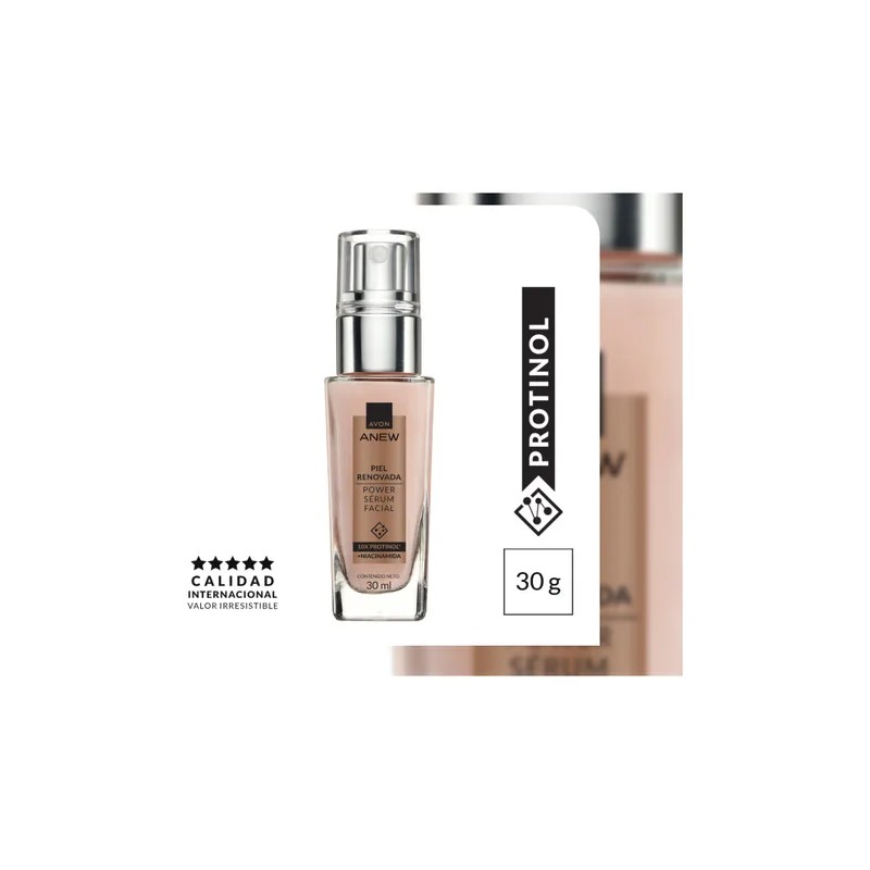 Sérum Facial Anew Protinol Avon 30mL Ácido Hialurónico Antiarrugas