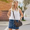 Angel Kiss Hobo Bag for Women Small, Soft Vegan Leather