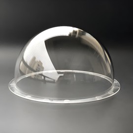 UQISOVI 6.2 Inch Ultra-high Clear Acrylic Plexi Glass Clear Dome Cover Lens Cap Ball Cover Surveillance CCTV Camera Dome Protective Cover for Security Camera, 156mm Outer Diameter, 93mm Height