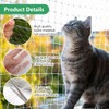 Orixo Transparent Cat Net, 5 x 5 m, No Drilling,