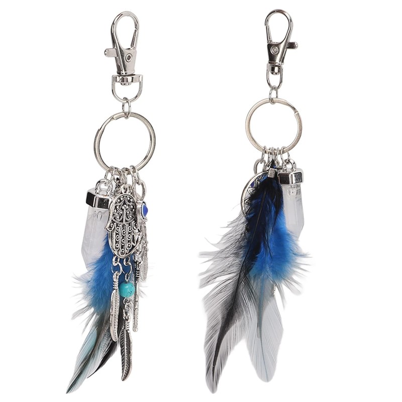 TOPINCN Llavero, Llavero atrapasueños Mano de Obra Fina para Llaves