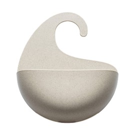 Koziol Surf Hanging Bathroom Utensil 21.6 x 6.5 cm, H 25.3 cm - Desert Sand