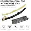 GOLKNHA Cam Timing Chain and Guides Kit for Rhino 660