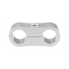 X AUTOHAUX 5pcs AN4 Hose Separator Clamp Fuel Line Connector