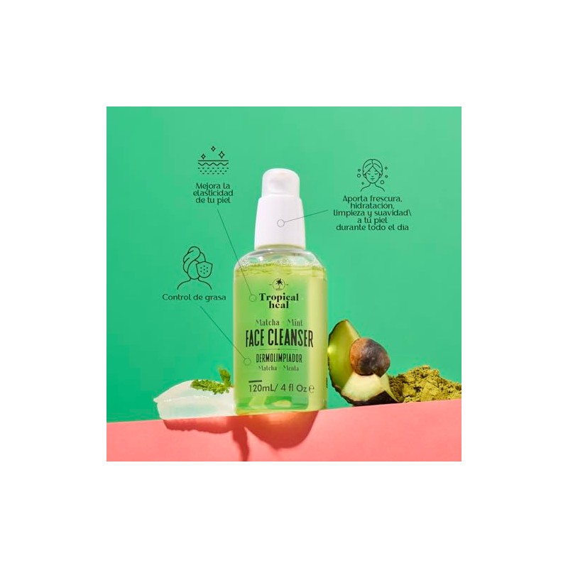 Tropical Heal - Limpiador Facial con Control de Grasa y