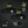 AmStaff Fitness Weight Lifting Hooks (Pair) - Gym Wrist Straps
