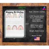 Boho Rainbow Birthday Charts- Laminated 14x19.5 - Classroom Posters and