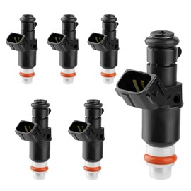 Liangchi Fuel Injectors 6 Holes Set of 6 for Honda Accord 2003-2007 Pilot 2005-2011 Odyssey 2005-2017 Ridgeline 2006-2014 Acura MDX TL Saturn Vue 3.0L 3.5L # 8001492N 16450-RCA-A01