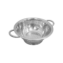Winco Stainless Steel Colander with Base, 3-Quart