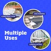 DURASACK Heavy Duty Sand Bags with Tie Strings Empty Woven