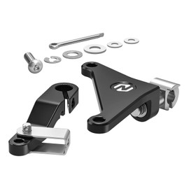NICECNC Black ONE Finger Clutch Arm Compatible with Yamaha Tenere 700/XTZ700 2019-2024, Adjustable Aluminum Lever Compatible with Yamaha Tenere 700 Rally Edition 2020-2024, See Fit