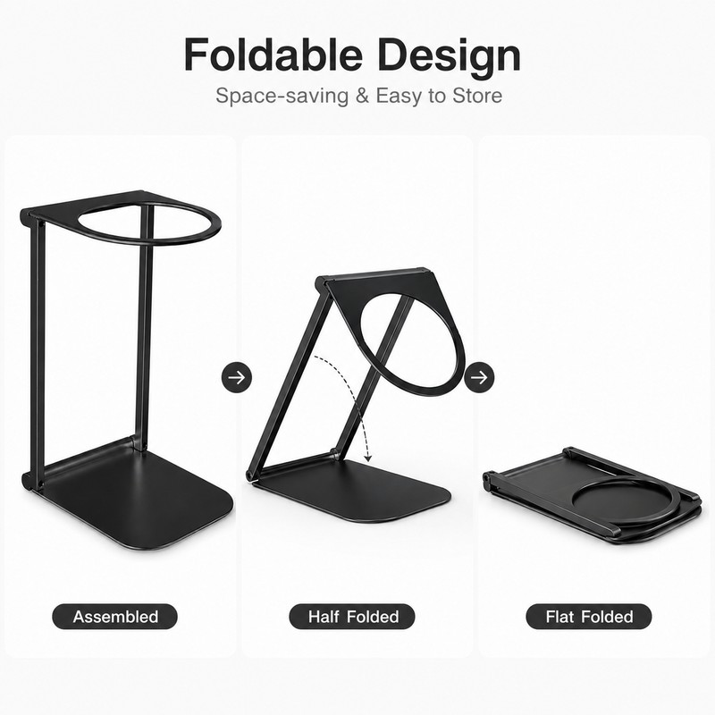 Foldable Coffee Drip Stand for Pour Over Brewing – Portable