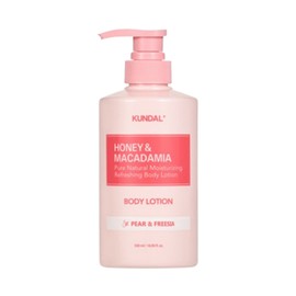 Kundal Moisture Body Lotion Pear & Freesia 500ml Moisturizing, mild scent, hypoallergenic / 쿤달 모이스처 바디로션 페어 앤 프리지아 500ml 촉촉 수분 충전 은은한향 저자극