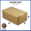 EcoSwift 1-Box 6x3x2 "EcoSwift" Brand Cardboard Packing Mailing Shipping Corrugated