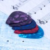 LIUJZZJ Pack of 40 Mixed Colours 0.46 mm Guitar Picks