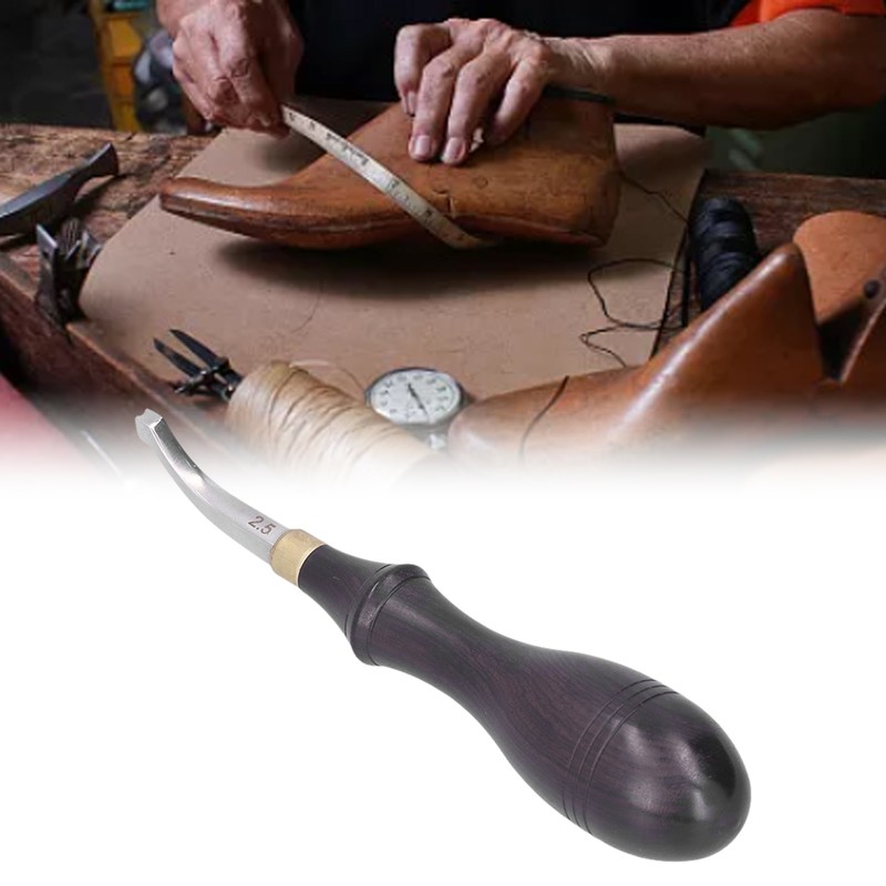 Steel Edge Creaser Comfortable Grip Exquisitely Made Easy Use Leather