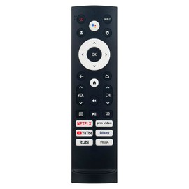 Replacement Voice Remote Control Compatible with Hisense LED 4K UHD Smart Google TV A6, U6, U6H, U7G, U8, U8H Series 50U6H 55U6H 65U6H 75U6H 55U7G 65U7G 75U7G 55U8H 65U8H 50A6H 50A65H 50A68H 55A6H