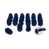 WHKT 14x1.5 Black Lug Nut & Wheel Lock Combo Dodge