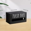 Trash Bag Dispenser, 13 Gallon Wall Mount Trash Bag Holder
