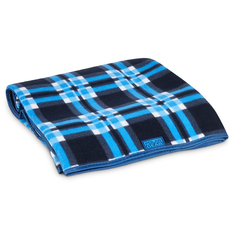 Polar Gear Active Picnic Rug Navy Check