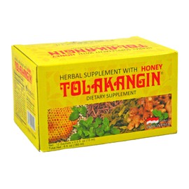 Sido Muncul Tolak Angin Herbal Supplement with Honey. 12x0.5oz (Pack of 4)