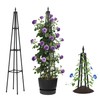 Alisisfores 5.2 FT Obelisk Trellis for Climbing Plants,Garden Trellis with
