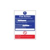 V Safety Any Person Discovering A Fire... Fire Action Notice