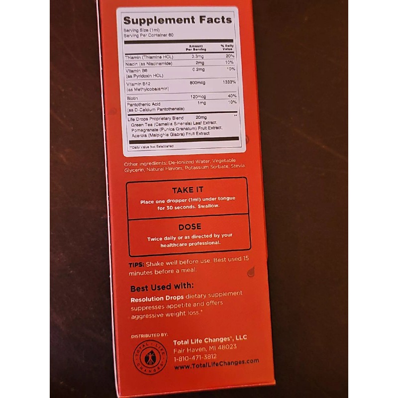 Total Life Change Life Drops Natural Energy 2 fl oz