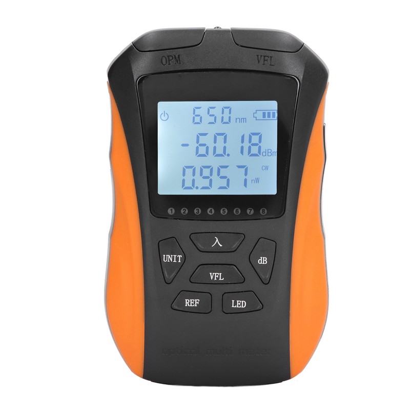 Optical Power Meter Multifunctional 4 in 1 Portable Fiber Light